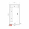 Komplet regalov za hladilnico 1500 x 3000 | TEFCOLD - Prihranek prostora in optimalna organizacija