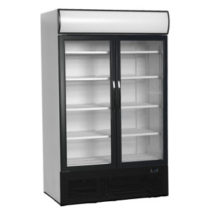Vitrine Hladilna Canopée, Steklena Vrata - TEFCOLD 645 L - Notranja osvetlitev, Optimalna temperatura