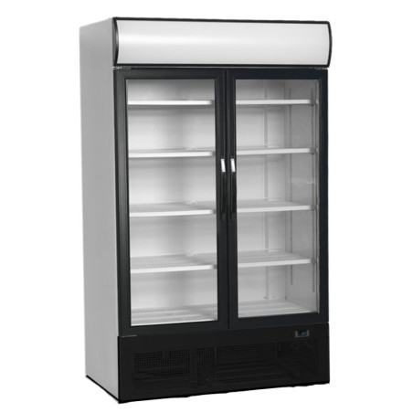 Vitrine Hladilna Canopée, Steklena Vrata - TEFCOLD 645 L - Notranja osvetlitev, Optimalna temperatura