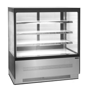Vitrine Hladilni Pult 2 Vrata Črna - 210 L | TEFCOLD LPD903F/BLACK