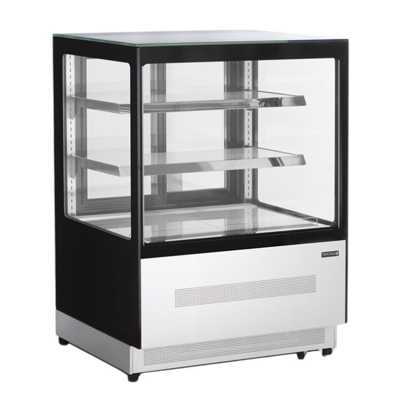 Vitrine Hladilni Pult 2 Steklena Vrata Črna - 140L TEFCOLD Vitrine Hladilni Pult 2 Steklena Vrata Črna - 140L TEFCOLD