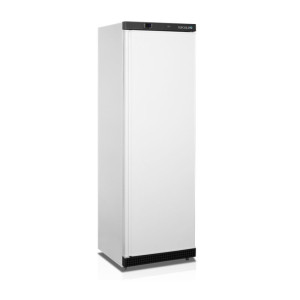 Ventilirana negativna hladilna omara - Bela - 340L TEFCOLD: Optimalno shranjevanje za profesionalce v kuhinji.