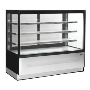 Vitrine Hladilni Pult 2 Vrata Črna - 400 L | TEFCOLD LPD1503F
