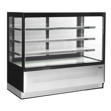Vitrine Hladilni Pult 2 Vrata Črna - 400 L | TEFCOLD LPD1503F