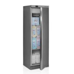 Ventilirana negativna hladilna omara iz nerjavečega jekla - 340 L TEFCOLD: optimalno shranjevanje za profesionalne kuharje.
