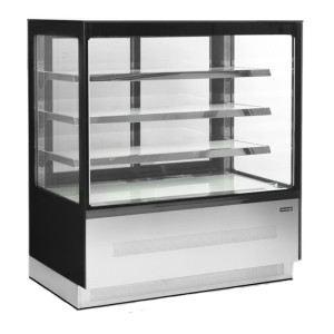 Vitrine Hladilni Pult 2 Steklena Vrata Črna - TEFCOLD LPD1203F/BLACK | Fourniresto