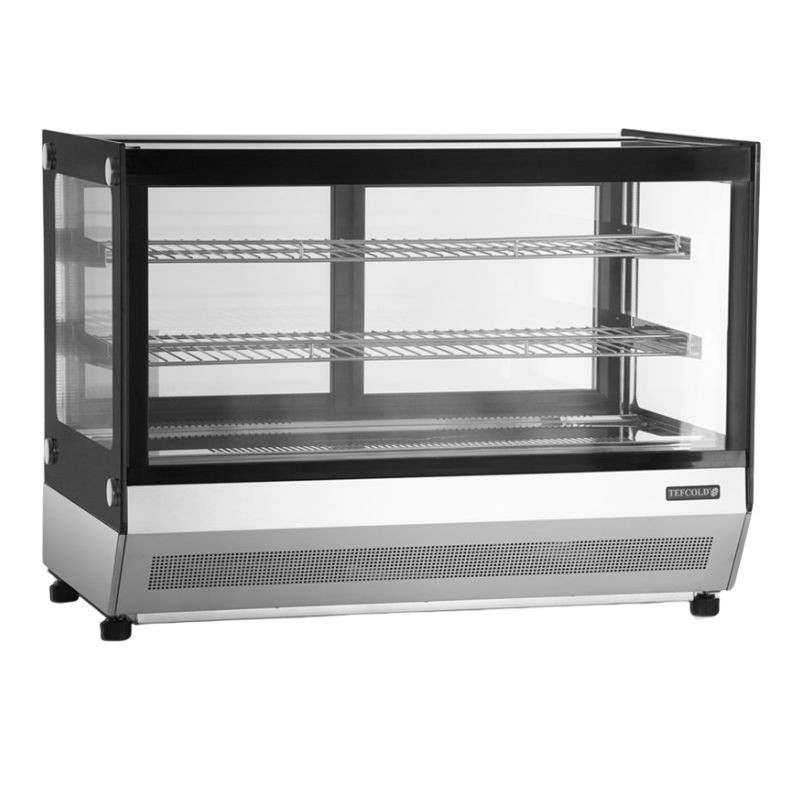 Vitrine Hladilni Pult 2 Steklena Vrata Črna - 88 L TEFCOLD Vitrine Hladilni Pult 2 Steklena Vrata Črna - 88 L TEFCOLD