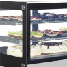 Vitrine Hladilni Pult 2 Steklena Vrata Črna - 88 L TEFCOLD