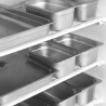 Negativna hladilna omara GN 2/1 - Inox - 555 L | TEFCOLD
