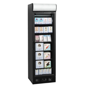Vitrine Zamrzovalnik Canopée Steklena Vrata Črna 270L TEFCOLD - Optimalna predstavitev vaših zamrznjenih izdelkov
