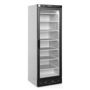 Vitrine zamrzovalnik statična steklena vrata - Bela - 270 L | TEFCOLD UFSC371G