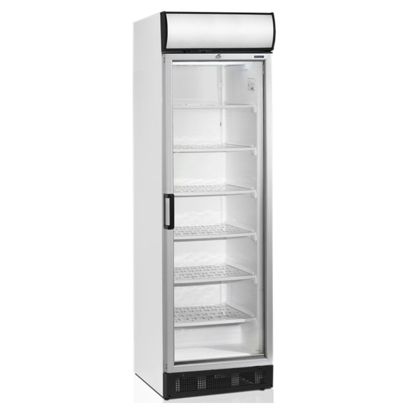 Glass Freezer Showcase with Canopy - 270 L TEFCOLD: visibility, aesthetics, and optimal preservation Glass Freezer Showcase with Canopy - 270 L TEFCOLD: visibility, aesthetics, and optimal preservation