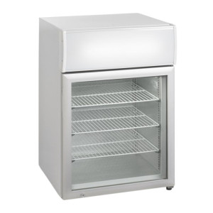 Congelator Table Top Bela 1 Steklena Vrata - 113 L | TEFCOLD
