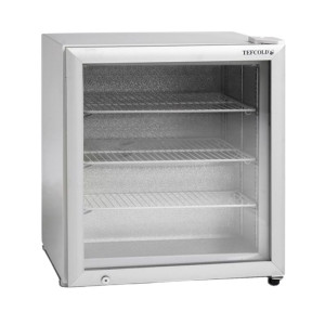 Congelator Table Top Bela 1 Steklena Vrata - 88 L Tefcold: zmogljivost in profesionalne funkcionalnosti.