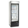 Vitrine zamrzovalnik vertikalni beli - 1 steklena vrata - 412L - TEFCOLD