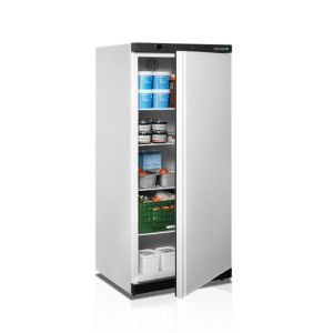 Pozitivna bela hladilna omara - 420L TEFCOLD: Optimalno shranjevanje hrane v elegantnem prostoru