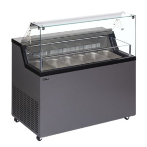 Vitrine za sladoled s pokrovom za serviranje - TEFCOLD MIRABELLA 6x5L