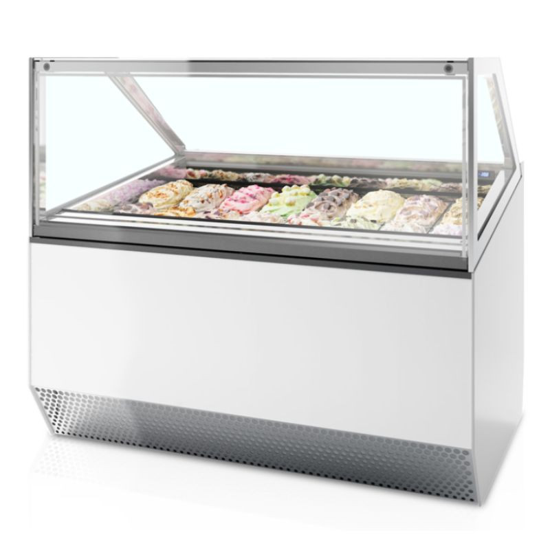 Ventilated Glass Display with Straight Front - TEFCOLD MILLENNIUM ST16 | Fourniresto Ventilated Glass Display with Straight Front - TEFCOLD MILLENNIUM ST16 | Fourniresto