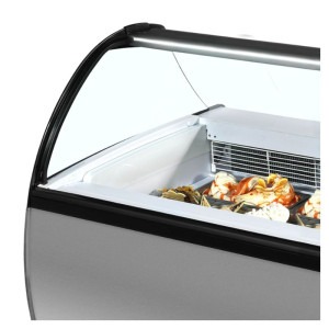 Vitrine za Sladoled s Steklenim Zaslonkom - TEFCOLD ISABELLA 13LX
