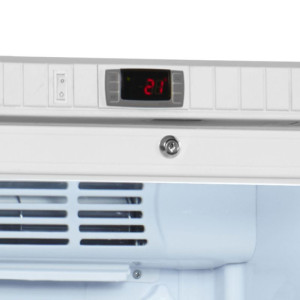 Beli medicinski hladilnik z 1 steklenimi vrati - 260 L | TEFCOLD
