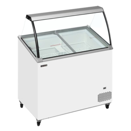 Congélateur Coffre à Glace avec Verre Incurvé - 230 L, TEFCOLD | Fonctionnalités professionnelles et design attrayant Congélateur Coffre à Glace avec Verre Incurvé - 230 L, TEFCOLD | Fonctionnalités professionnelles et design attrayant