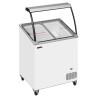 Zamrzovalna skrinja z ukrivljenim steklom - 157 L | TEFCOLD | Stock-direct CHR