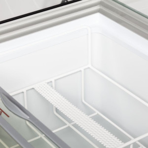 Zamrzovalna skrinja z ukrivljenim steklom - 157 L | TEFCOLD | Stock-direct CHR