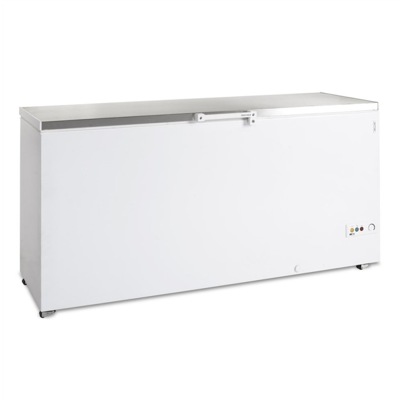 Freezer Chest Ice Stainless Steel - 557L TEFCOLD Freezer Chest Ice Stainless Steel - 557L TEFCOLD