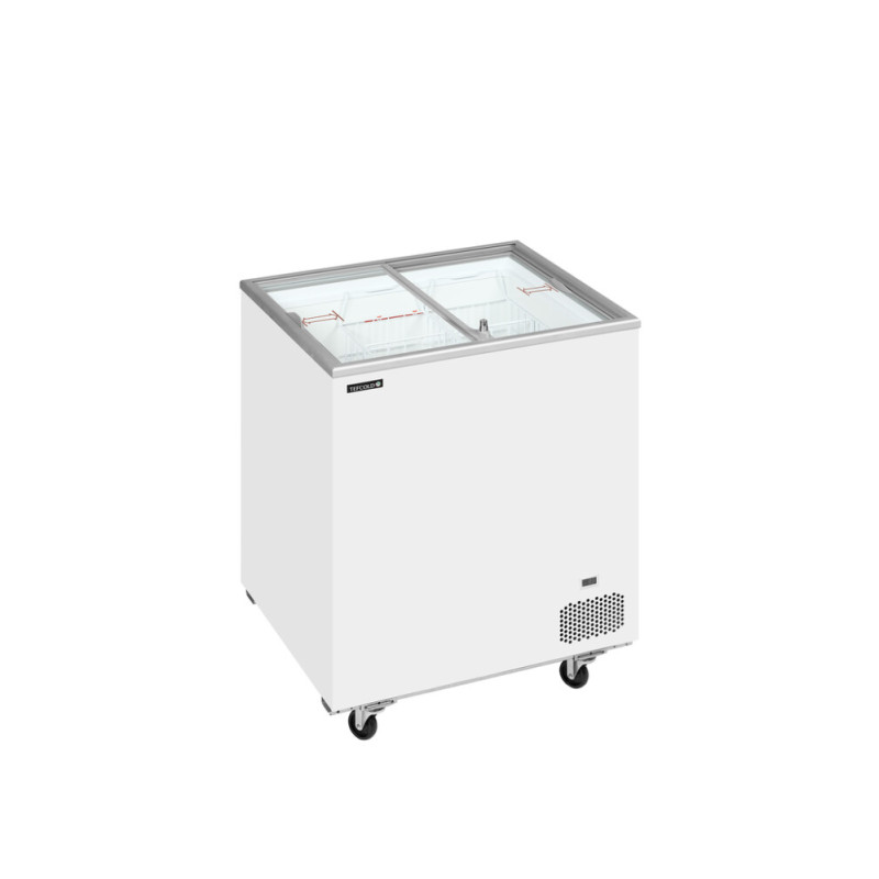 Congélateur Coffre pour Crème Glacée TEFCOLD - 165 L | Rangement pratique - Paniers inclus | Performance optimale Congélateur Coffre pour Crème Glacée TEFCOLD - 165 L | Rangement pratique - Paniers inclus | Performance optimale
