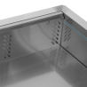 Hladilna posoda iz nerjavečega jekla TEFCOLD 64L - 2 GN 1/1 z ventilacijo