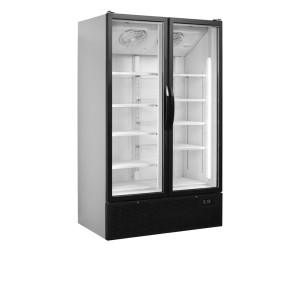 Hladilna omara za pijače z 2 steklenimi vrati TEFCOLD - 652 L: Profesionalna vitrina za vaše pijače