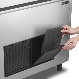 Stroj za led iz nerjavečega jekla TEFCOLD TC85 - 85 kg/24h