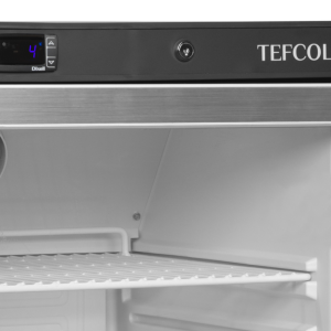 Steklena negativna hladilna omara TEFCOLD 120 L Bela - Visoka kakovost