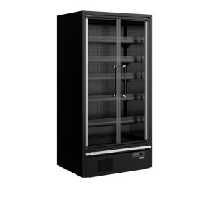 Vitrine Hladilna TEFCOLD Črna 2 Vrata Supermarket