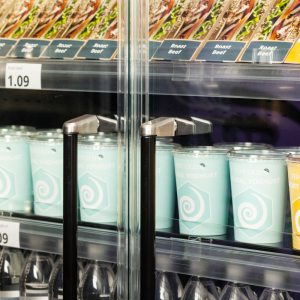 Vitrine Hladilna TEFCOLD Črna 2 Vrata Supermarket