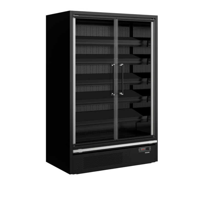 Hladilna vitrina Supermarket TEFCOLD Črna - 2 Vrata - 629 L Hladilna vitrina Supermarket TEFCOLD Črna - 2 Vrata - 629 L