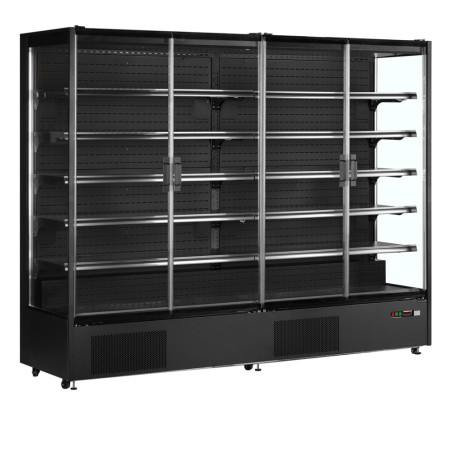 Hladilna vitrina za supermarkete TEFCOLD Črna - 1529L