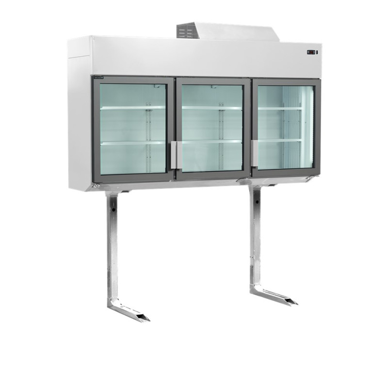 Wall Cabinet Freezer White 545L - TEFCOLD Supermarket Wall Cabinet Freezer White 545L - TEFCOLD Supermarket
