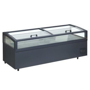 Hladilnik Zamrzovalnik Steklo 860 L - TEFCOLD : Moderna Supermarket Vitrina