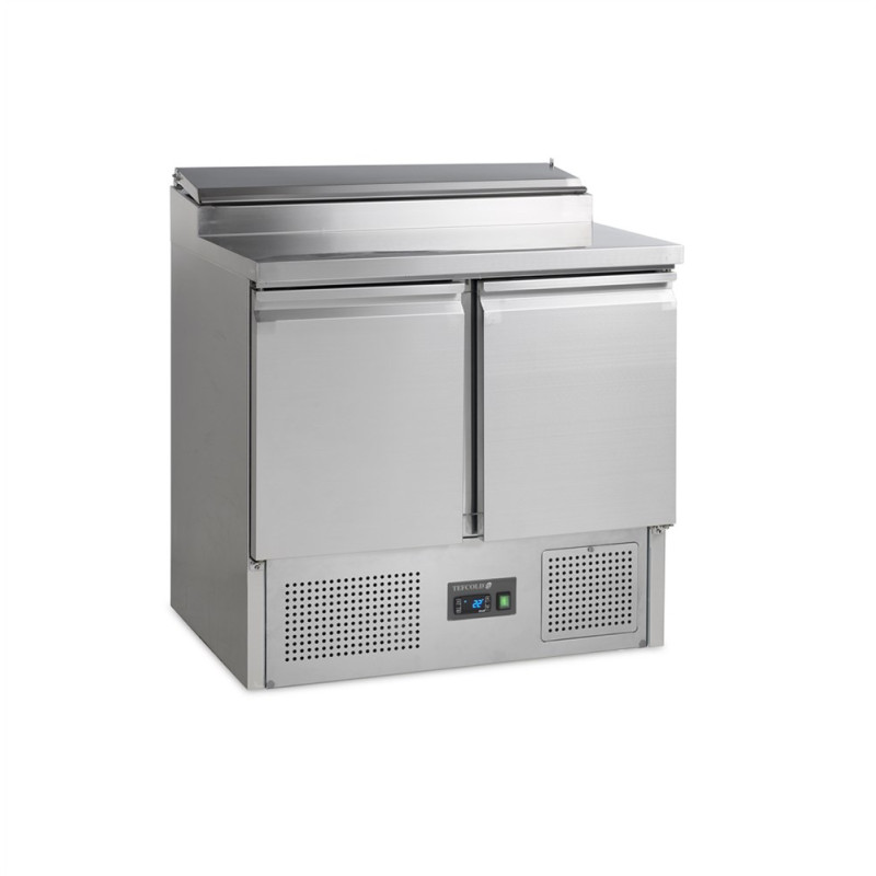 TEFCOLD GN 1/1 refrigerated table - 5 GN 1/6: Professional preparation TEFCOLD GN 1/1 refrigerated table - 5 GN 1/6: Professional preparation