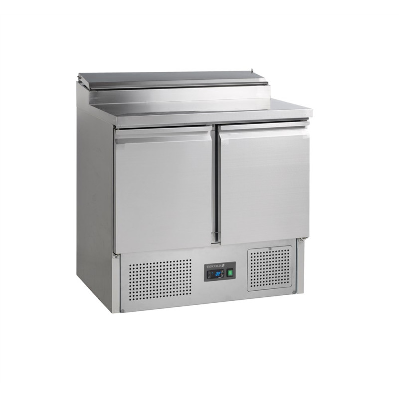 Saladette Hladilnik GN 1/1 Inox - 2 Vrata - 201 L TEFCOLD Saladette Hladilnik GN 1/1 Inox - 2 Vrata - 201 L TEFCOLD
