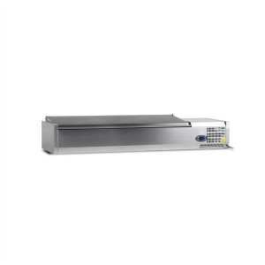 Saladette Inox Statique 7 GN 1/3 TEFCOLD - Profesionalna Kakovost