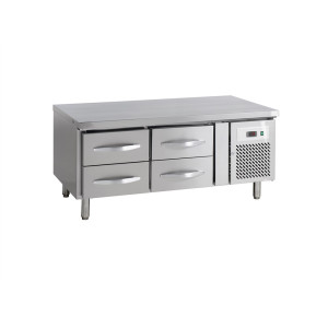 Pozitivna hladilna miza GN 1/1 - 170 L - 4 predali TEFCOLD UC5240