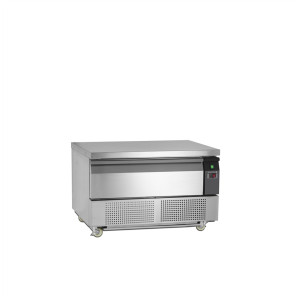 Pozitivna hladilna miza GN 2/1 TEFCOLD - 51 L: Optimalno shranjevanje & odobrena trajnost