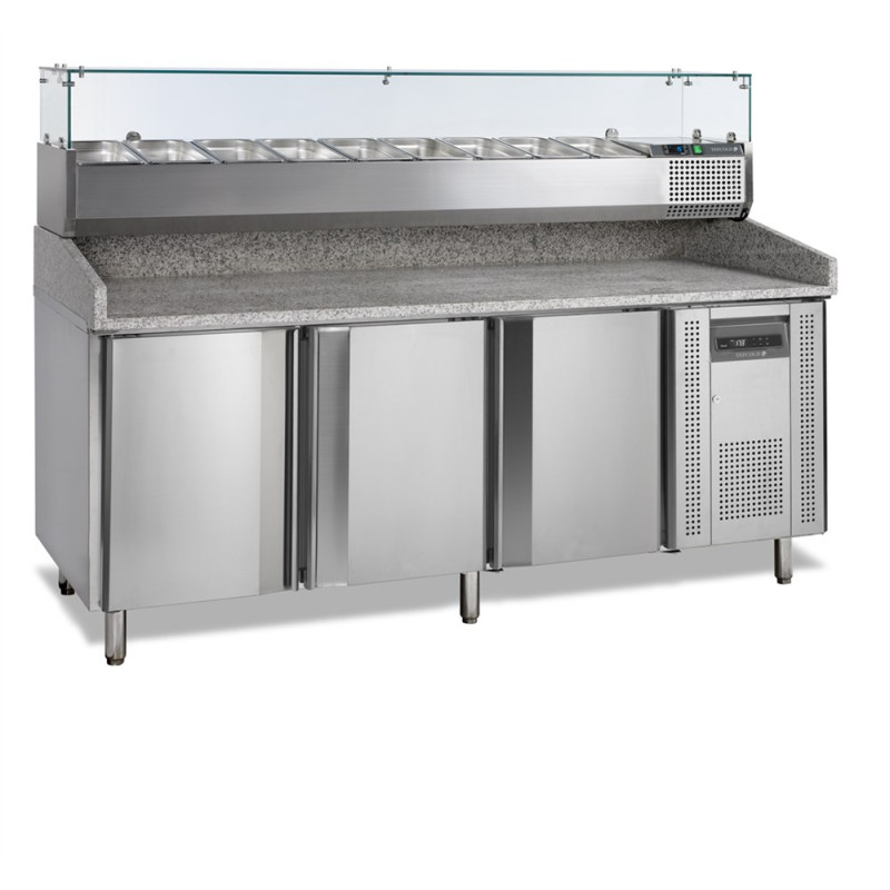 Meh za pico GN 1/3 in GN 1/6 - 3 vrata TEFCOLD: zmogljivost in praktičnost za profesionalce Meh za pico GN 1/3 in GN 1/6 - 3 vrata TEFCOLD: zmogljivost in praktičnost za profesionalce