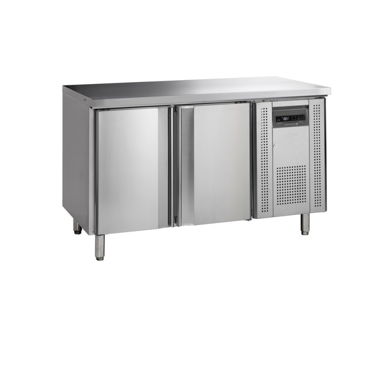 Stainless Steel Negative Refrigerated Table 2 Doors GN 1/1 TEFCOLD - Optimal Storage Stainless Steel Negative Refrigerated Table 2 Doors GN 1/1 TEFCOLD - Optimal Storage