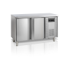 Negativna hladilna miza iz nerjavečega jekla - 2 vrata - 230 L | TEFCOLD SK6210BT