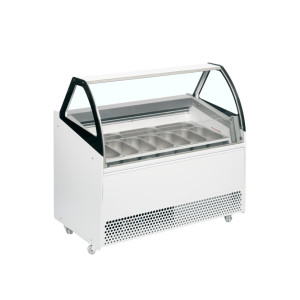 Vitrine za sladoled z ventilacijo - 10 x 5 L | TEFCOLDVitrine za sladoled z ventilacijo, idealna za ohranjanje vaših gelatov | T