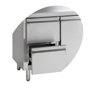 Hladilnik za prigrizke - 4 vrata - 460 L | TEFCOLD SK6410