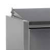 Saladette za postavitev Inox - 9 GN 1/3 TEFCOLD: Praktična in elegantna